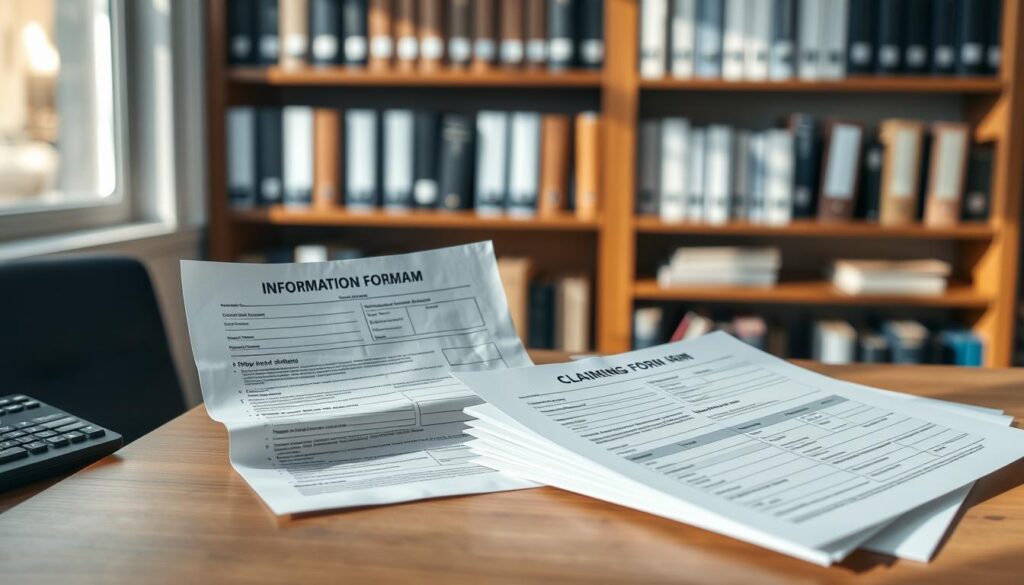 Formularz informacyjny a formularz roszczeniowy